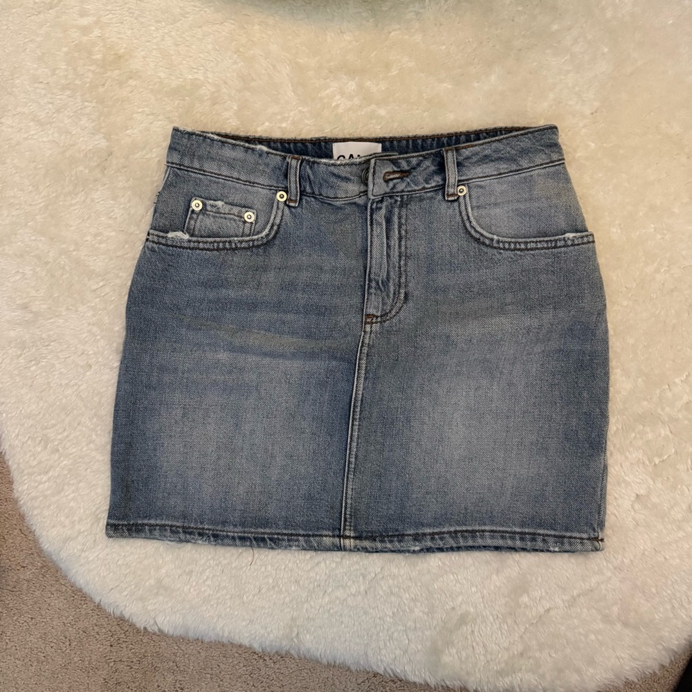 Ganni mini skirt